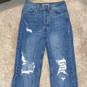 wild fable straight leg ripped jeans